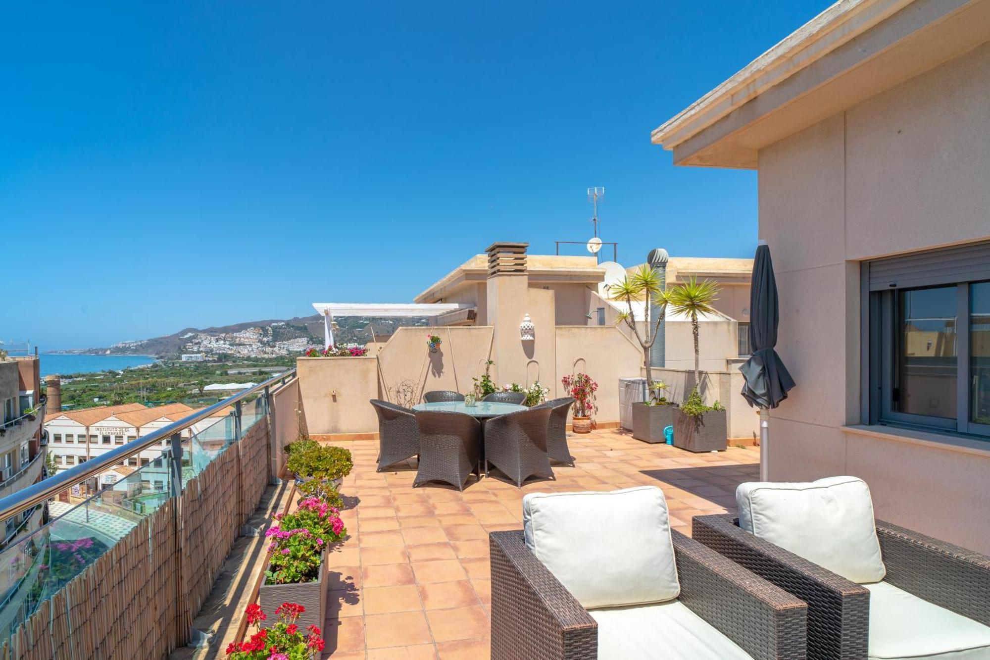Penthouse Mirador 5B Casasol Apartment Nerja Ngoại thất bức ảnh